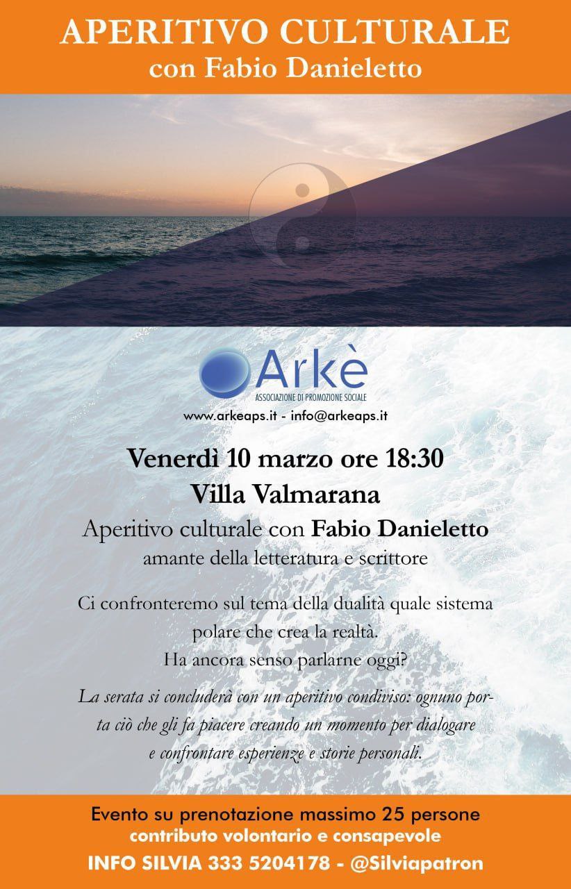 Aperitivo Culturale Villa Valmarana 10/03/2023 – La Dualità quale sistema polare che crea la realtà. Ha ancora senso parlarne&nbsp;oggi?